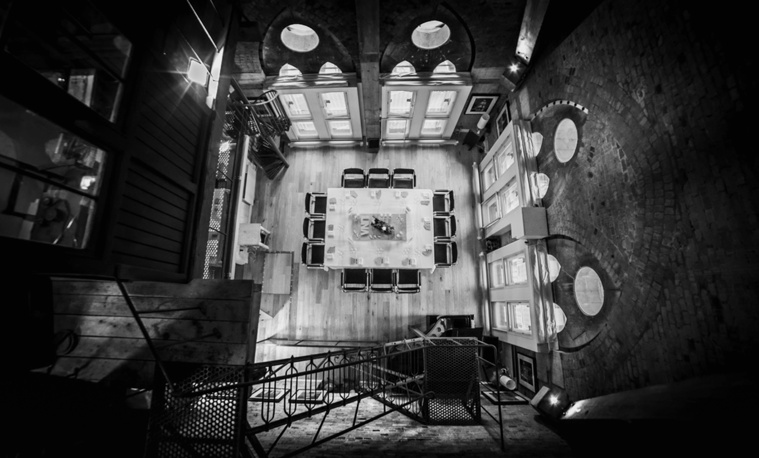 Hidden private dining room inside an iconic London landmark